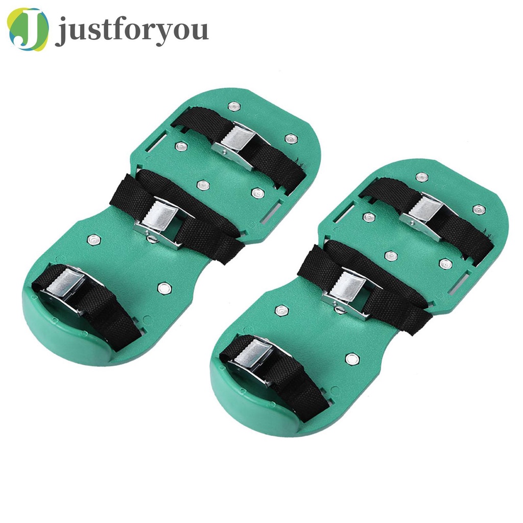 Justforyou2 Lawn Spike Shoes - 26 Nails Spiked Easy Use for Aerating Yard and Lawn