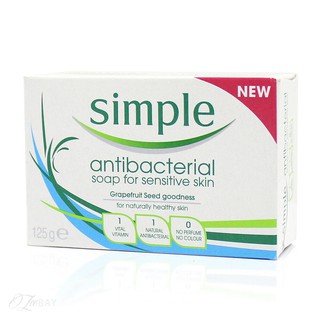[Auth] Xà phòng rửa mặt lành tính Simple Anti Bacterial