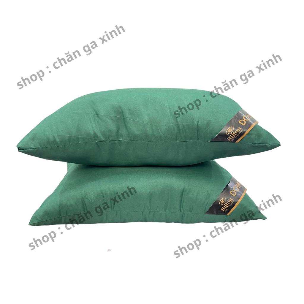 Ruột gối nằm ép hơi Hilton Ruột Gối Đầu Cao Cấp Pillow Nhiều Màu Tiêu Chuẩn 5* Kích Thước 45x65cm