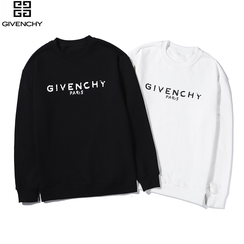 Áo Sweater Tay Dài In Hình Givenchy Thời Trang Cho Các Cặp Đôi