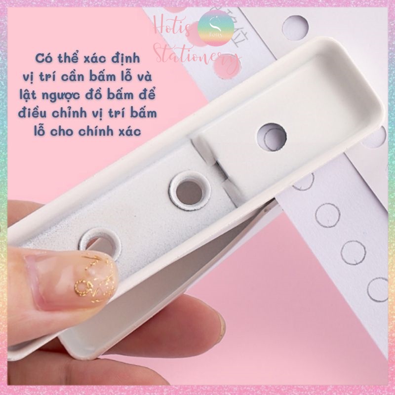 [HOTIS] Bấm lỗ tròn KW-triO dùng cho sổ còng binder DIY bullet journal