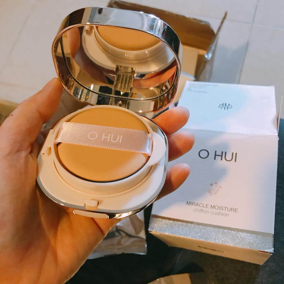 [ HÀNG CHÍNH HÃNG ] Phấn Nước Dưỡng Ẩm Ohui Miracle Moisture Chiffon Cushion 15gr