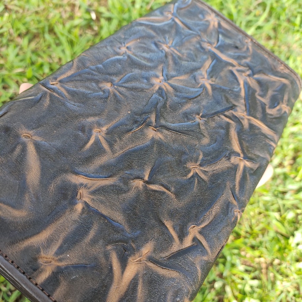 Ví bóp clutch cầm tay Da thật second-hand Đồ Si Bon- VD034