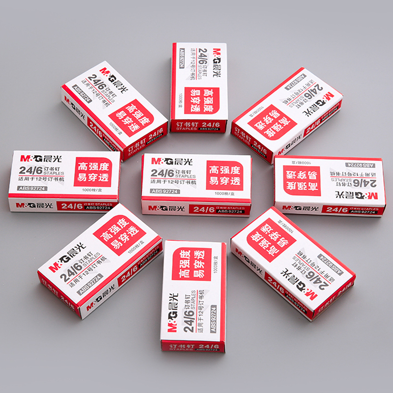 M&amp;g. Bộ 1000 Ghim Bấm Số 92724 Cỡ Lớn Tiện Dụng