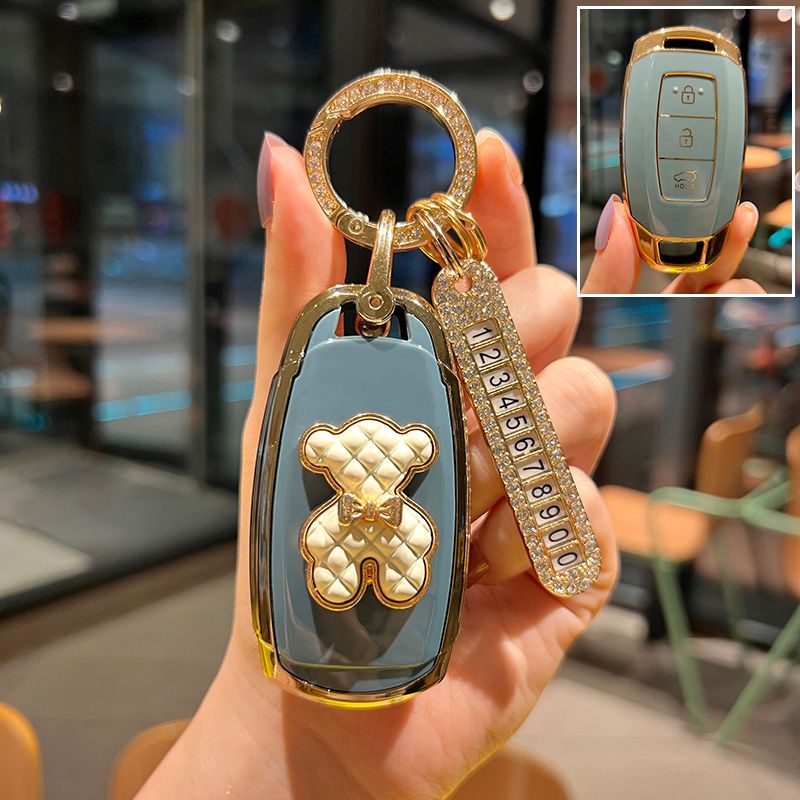 Vỏ Bảo Vệ Chìa Khóa Xe Hơi Hyundai Ix35Ix25 Tufista Irandai Rang Drive Tubei Sonata 9 Renai