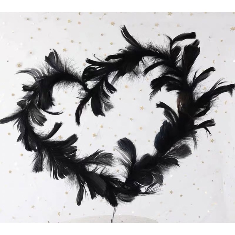 Phụ Kiện Trang Trí Bánh Kem Hình Cánh Thiên Thần Và Trái Tim