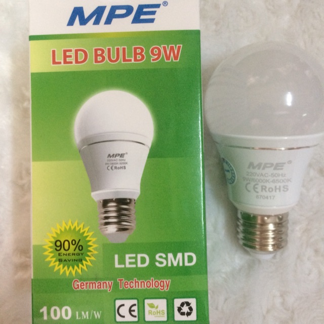 Bóng đèn Led Mpe 9w