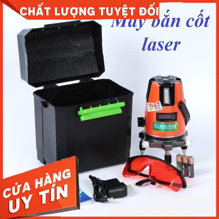 Combo Máy cân mực laser 5 tia và chân máy