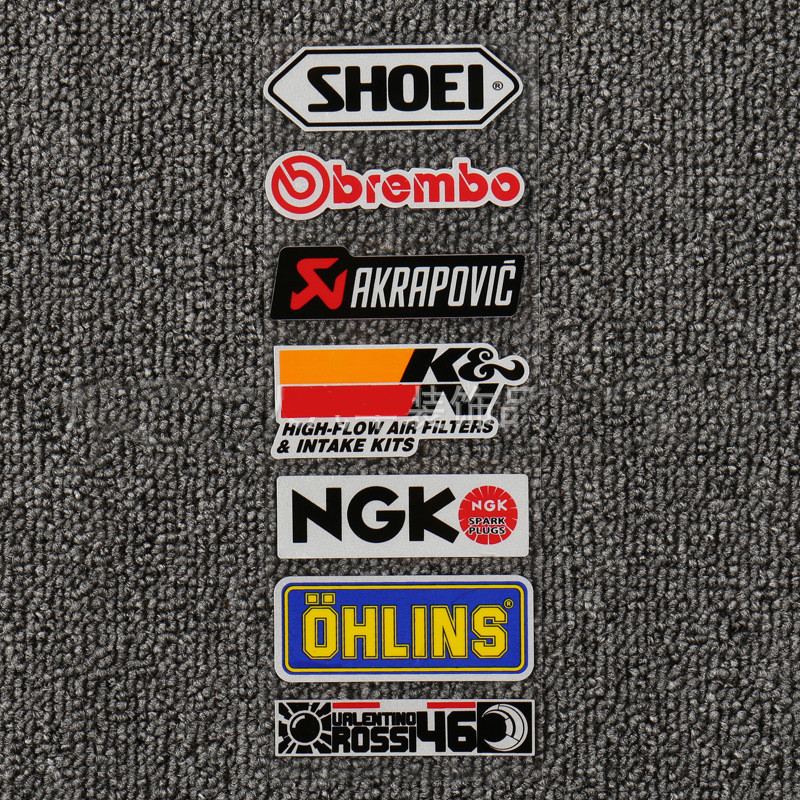 RONXMOR Motorcycle Reflective Car Stickers Racing Sponsor Car Stickers Side Strip Stickers TMAX530 Modified Decals Waterproof Sunscreen Stickers Motorcycle and Motorcycle Decorative Stickers