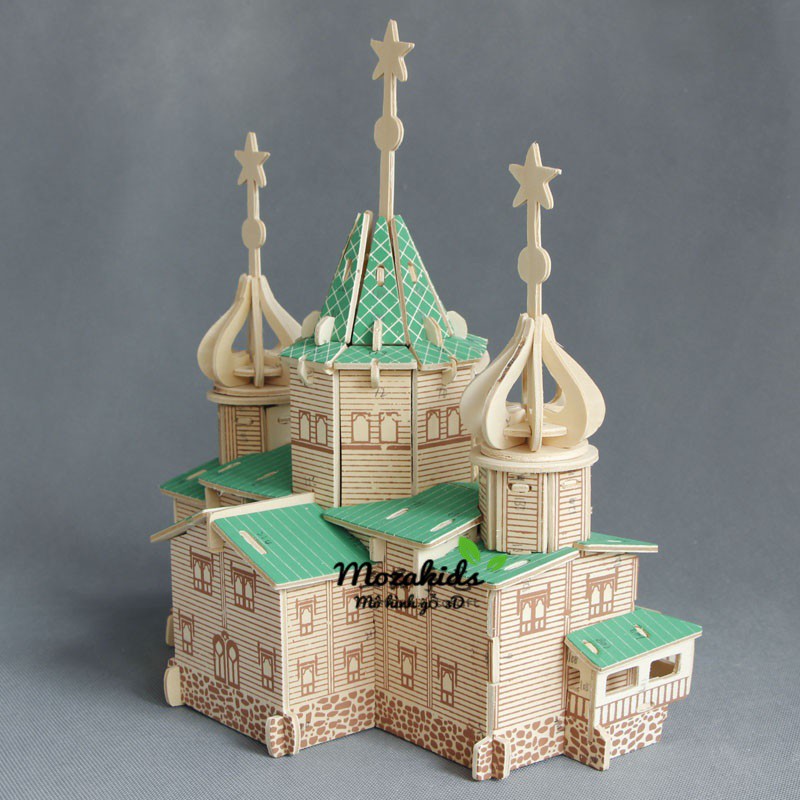 Đồ chơi lắp ráp Mô hình Cửa hàng Giáng Sinh Nga
