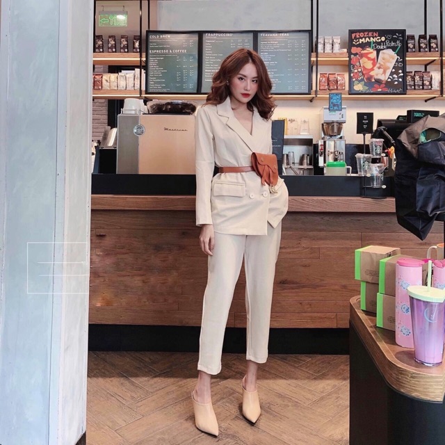 Set vest suit siêu hottt ❤️