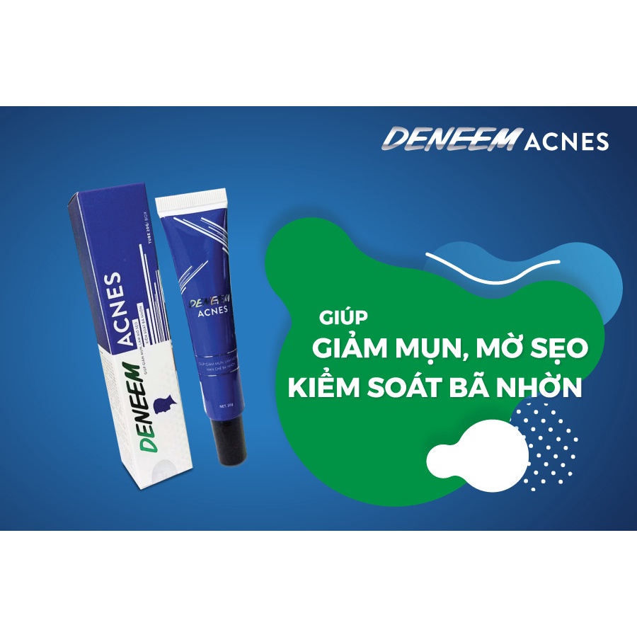 Gel ngừa mụn DENEEM ACNES 2.0.g Dành cho Nam - Mờ sẹo, kháng khuẩn, hạn chế tiết bã nhờn, giúp da mịn màng