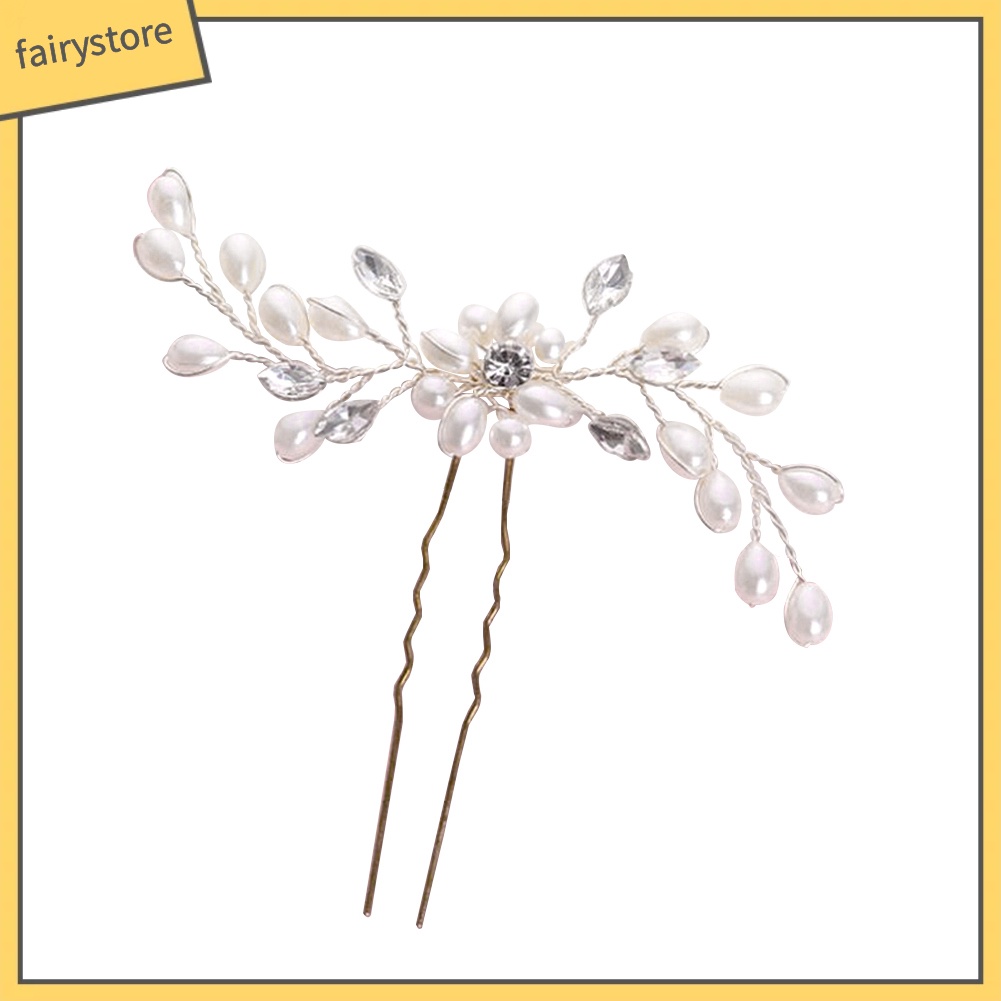 Kẹp Tóc Nữ Đính Ngọc Thời Trang