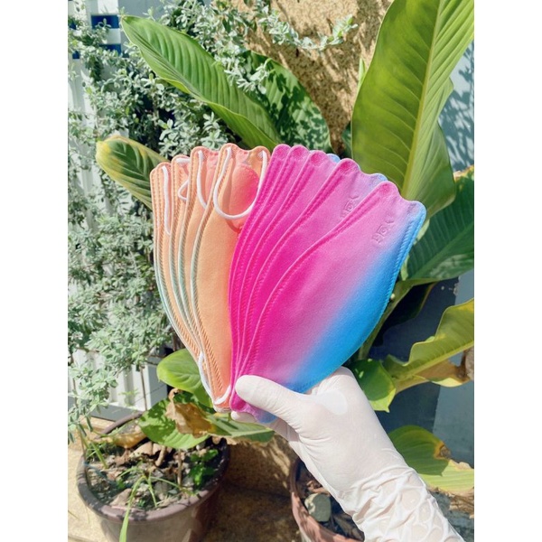 Khẩu Trang 4D Mask Yoki 4 Lớp (Hàng Công Ty) 1 Túi 6 Cái Loại KF94