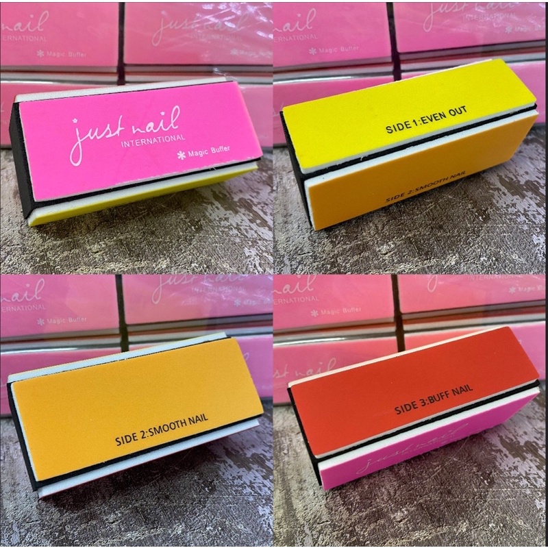 Buffer 4 mặt - phao bóng móng 4in1 đa dụng Just Nail xịn