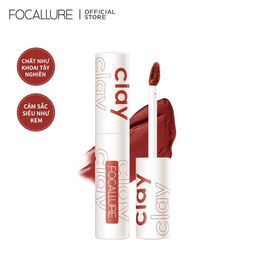 Son kem lì FOCALLURE 2.5g sương mịn khoai tây nghiền mượt mà như nhung