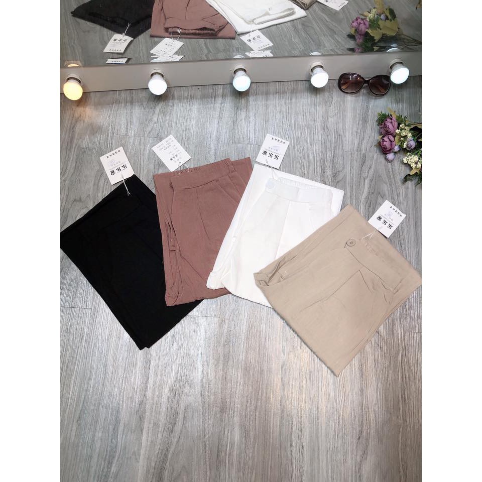 Quần Đũi Đính Cúc Ống Rộng 909 ( Kèm Ảnh Thật )_Xưởng May Quang Anh