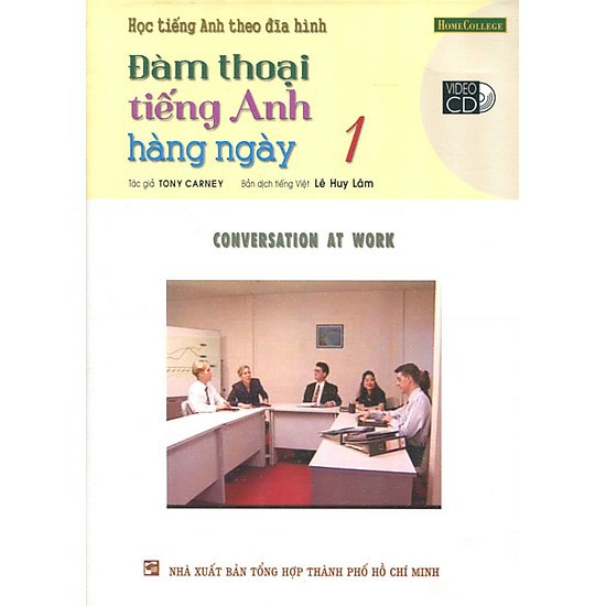 Sách - Học Tiếng Anh Theo Đĩa Hình - Đàm Thoại Tiếng Anh Hằng Ngày 1 (Kèm 1 Vcd)