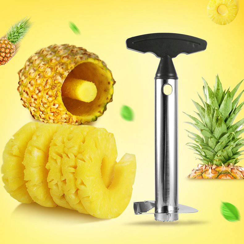 @ Dụng Cụ Gọt &Amp; Lấy Lõi Dứa Bằng Thép Không Gỉ