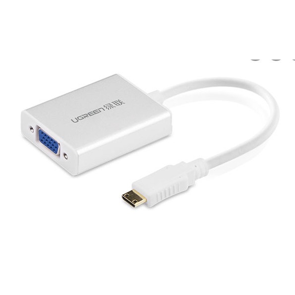 Cáp chuyển đổi mini HDMI sang VGA+Audio Ugreen 40217