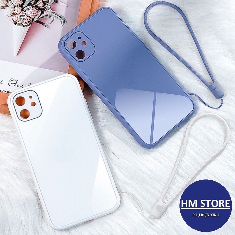 Ốp Lưng iphone tráng gương Logo Táo chống sốc 5/5s/6/6plus/6s/6splus/7/7plus/8/8plus/x/xr/xs/11/12/pro/max/plus/promax