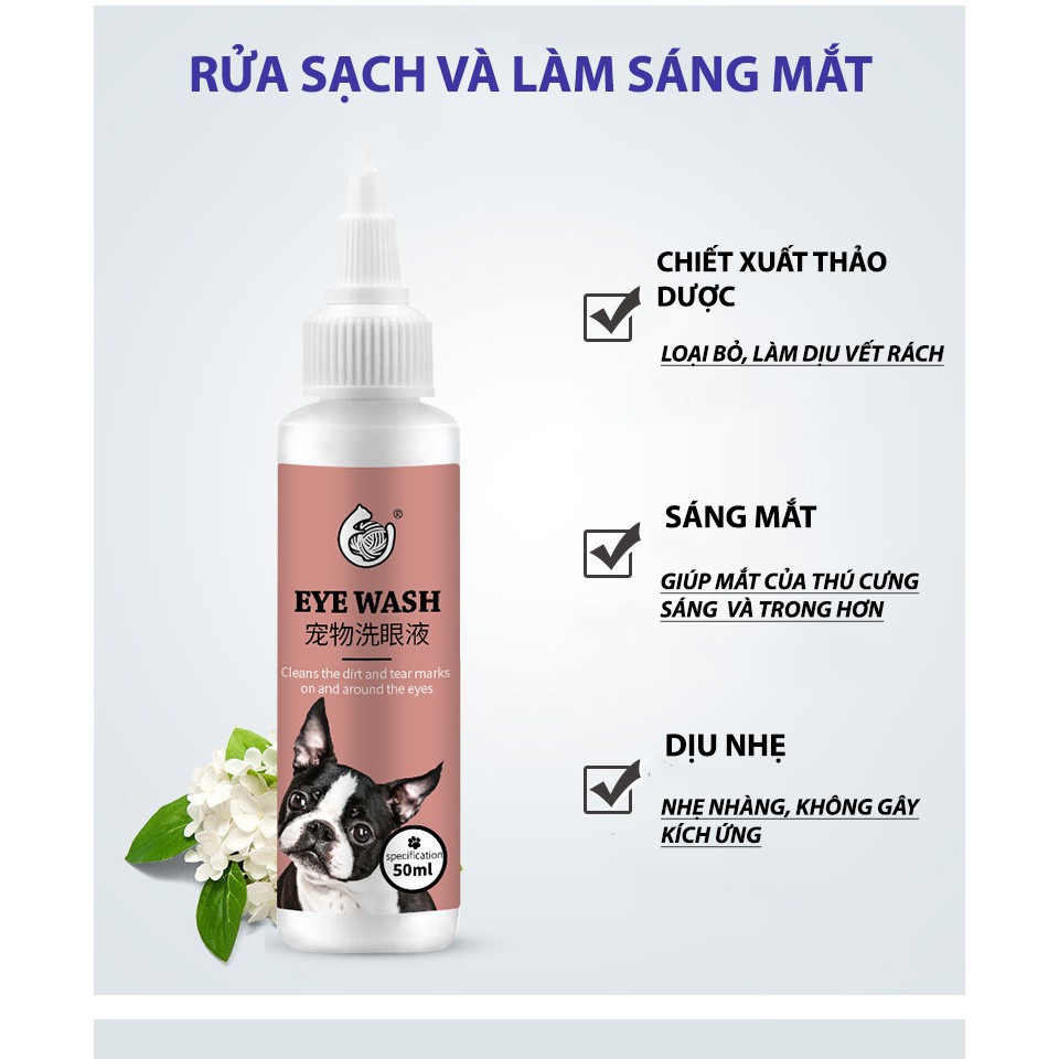 Nước Rửa Mắt Cho Chó Mèo - EYE WASH