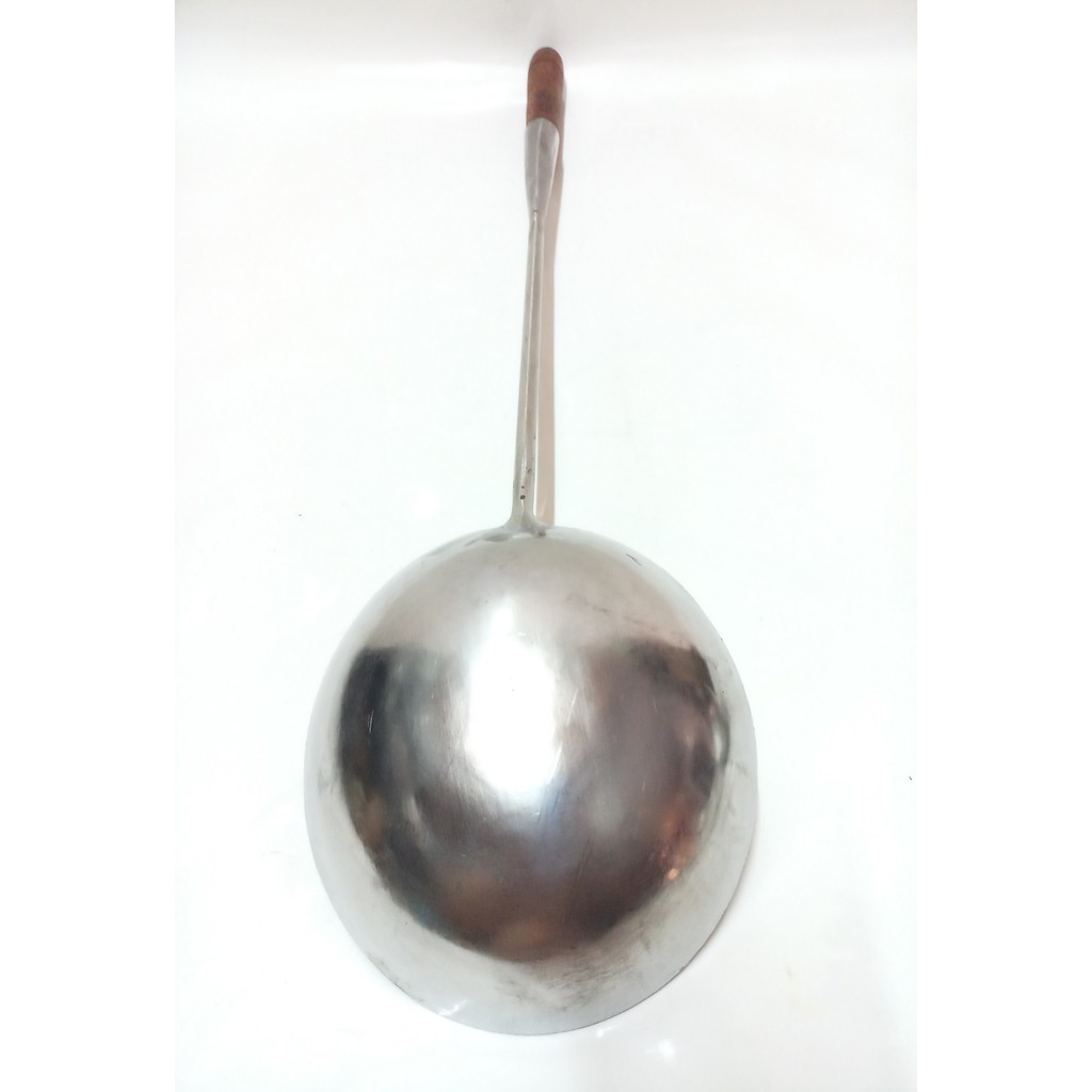 VÁ INOX THỢ ĐẶT 13CM CHIÊN CƠM,XÀO MÌ,HỦ TIẾU