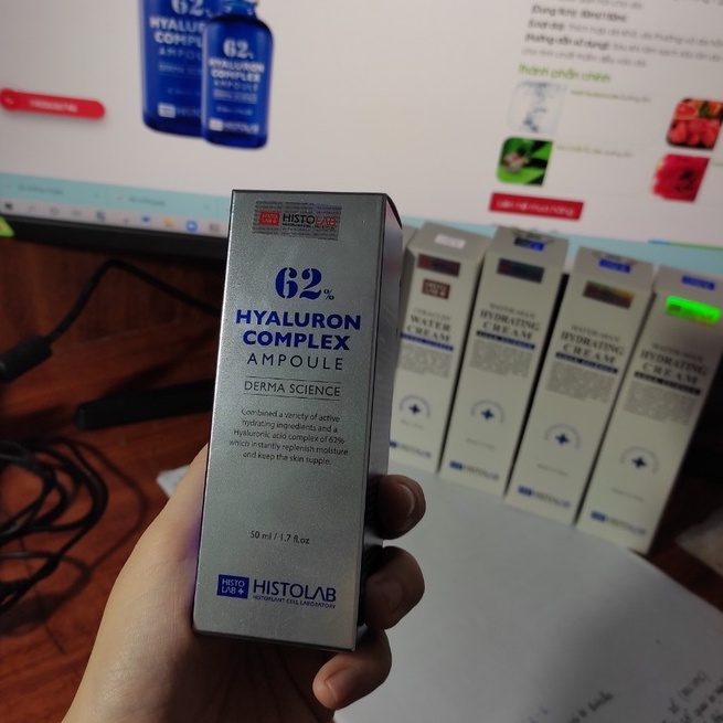 Tinh Chất Cấp Ẩm 62% Hyaluron Complex Ampoule 50ML - Bác Sĩ Nghĩa