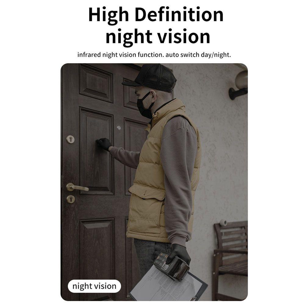 Chuông Cửa Thông Minh Không Dây Hỗ Trợ Tầm Nhìn Ban Đêm