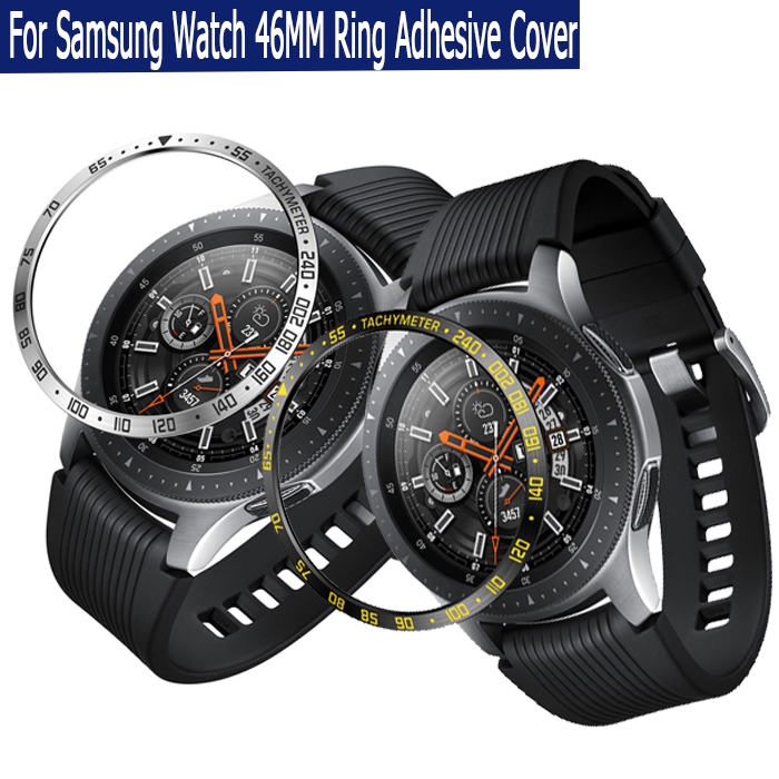 For Samsung Galaxy Watch 46MM Bezel Ring Adhesive Cover