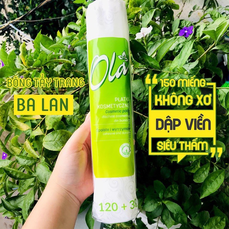 🔥 SIÊU PHẨM🔥 Bông Tẩy Trang Elegant / Ola 140 & 150 miếng Đức 🔥DẬP VIÊN🔥