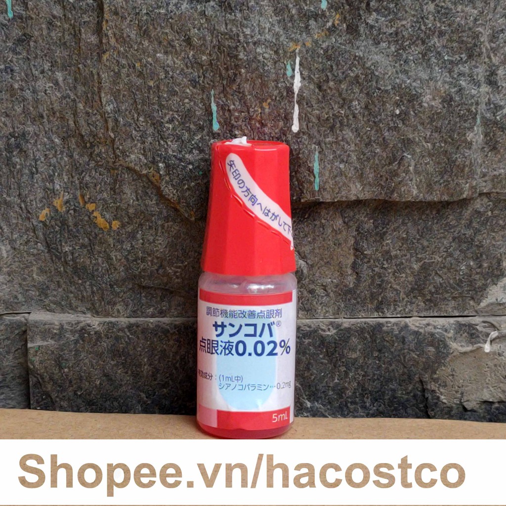 Dung Dịch Nước Nhỏ Mắt Nhật Bản 5ml Sancoba - Nội địa Nhật | BigBuy360 - bigbuy360.vn