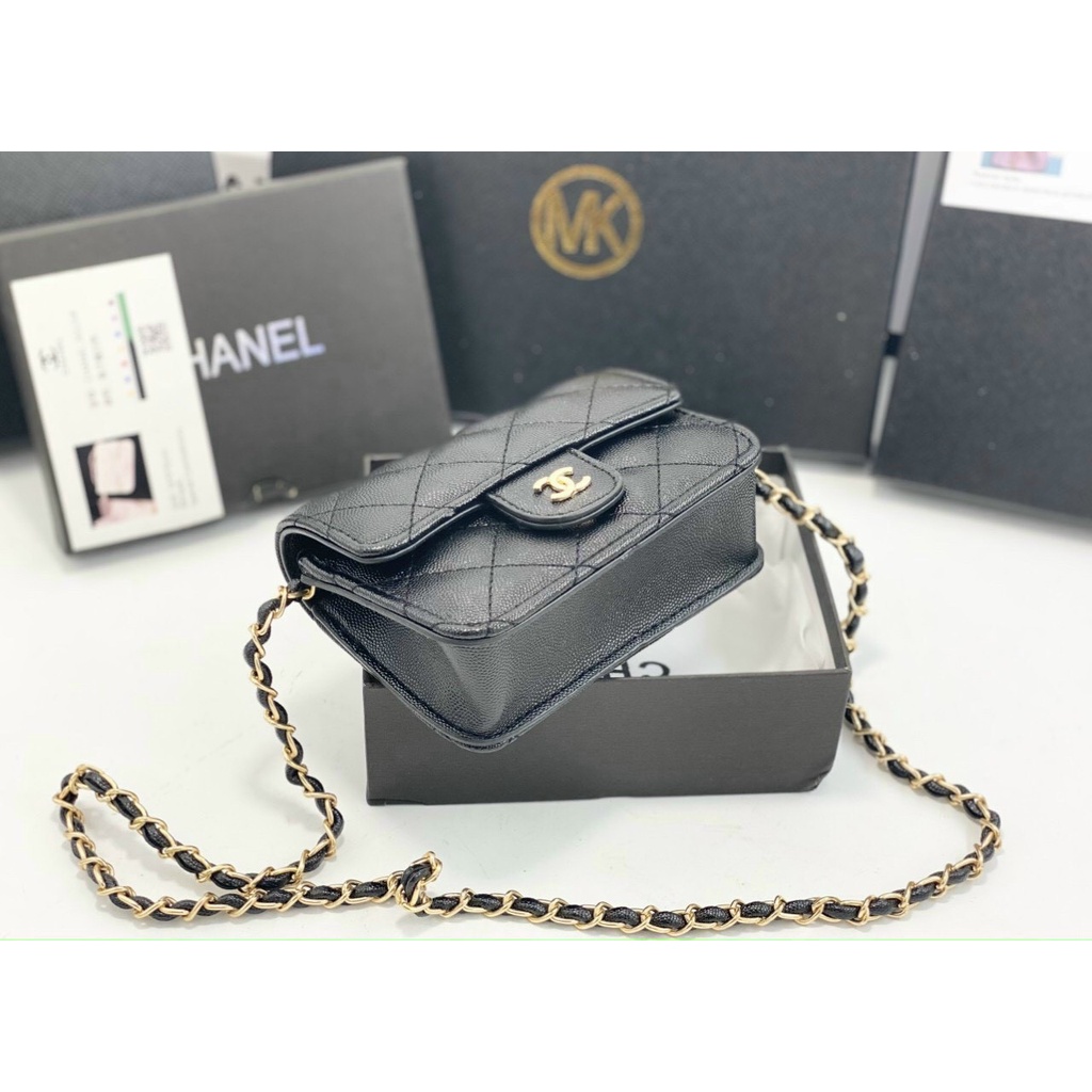 Túi đeo chéo CN mini da hạt