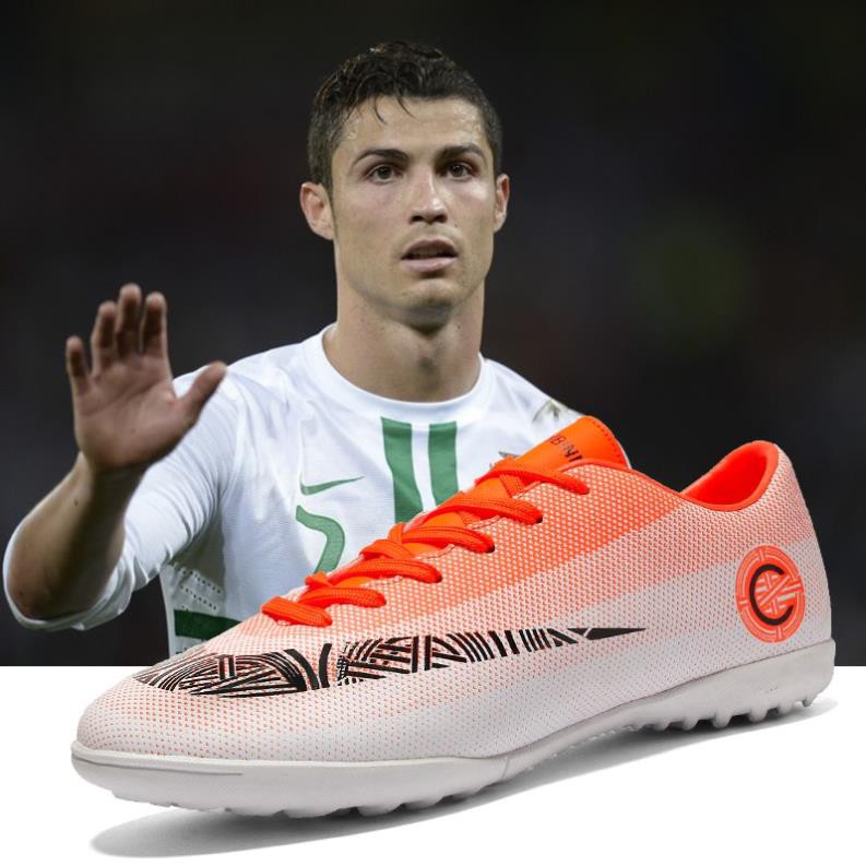 🍀 LV-NEW Giày đá bóng Futsal trong nhà đế Cristiano-Ronaldo TF Futsal shoes chuyên nghiệp chất lượng cao 🔥 XIÊU RẺ # l