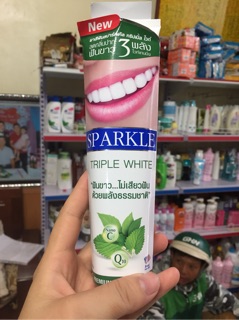 KEM ĐÁNH RĂNG SPARKLE FRESH WHITE, SParkle LEMON SODA