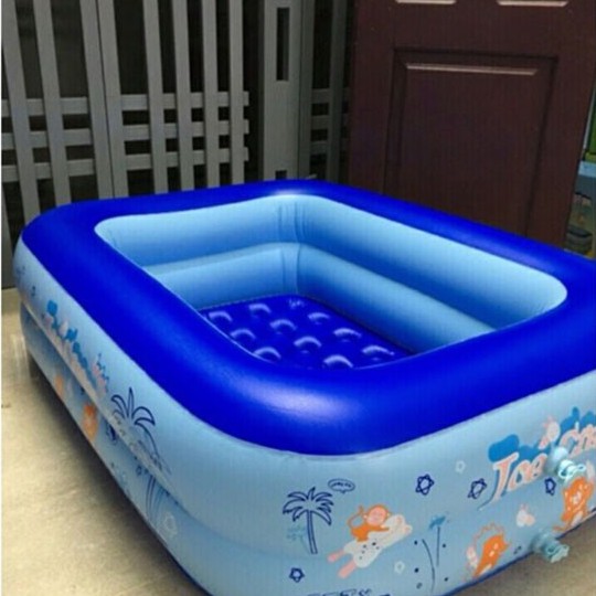 Bể bơi phao chữ nhật hình tròn các cỡ cho gia đình