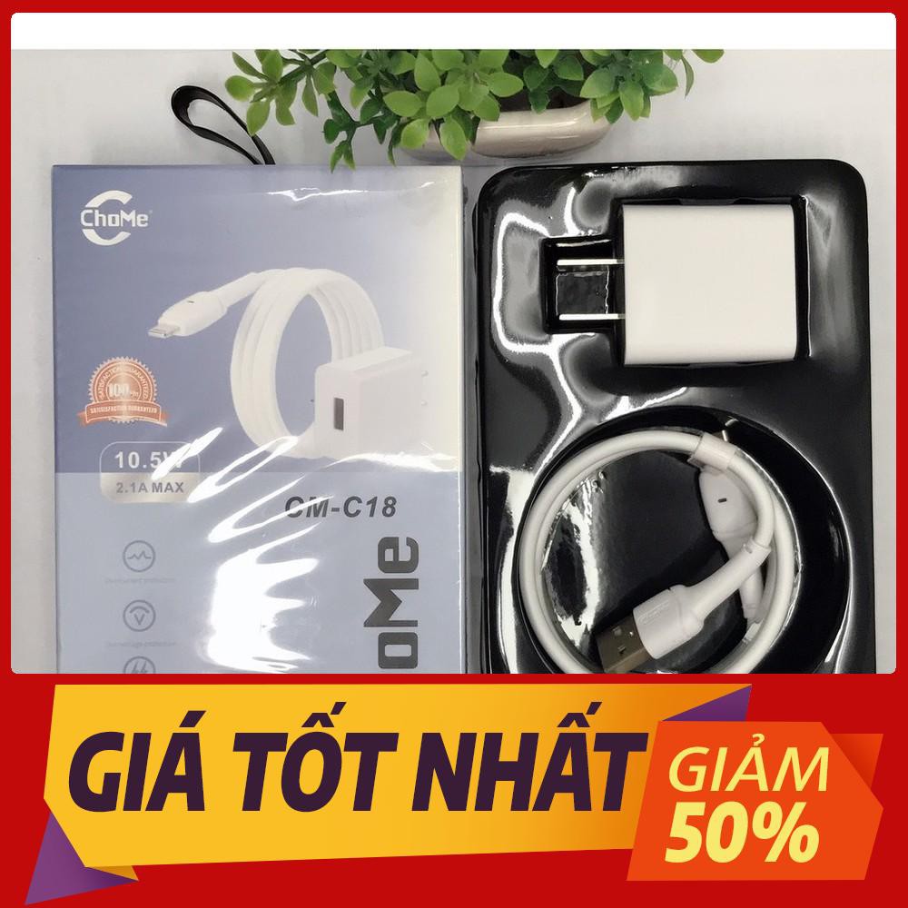 Bộ củ cáp sạc ChoMe 5V/2.1A chính hãng