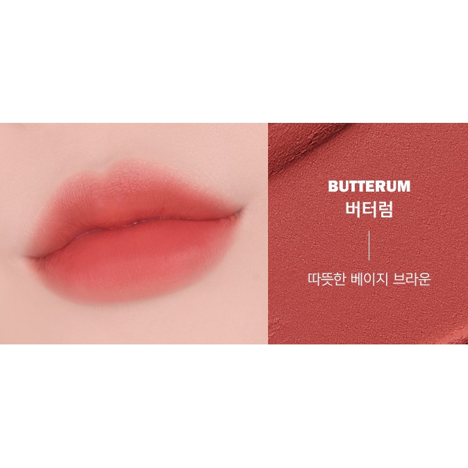 (HÀNG AUTH) Son thỏi Espoir Lipstick No Wear Chiffon Matte màu BR901 Groovy cam đất