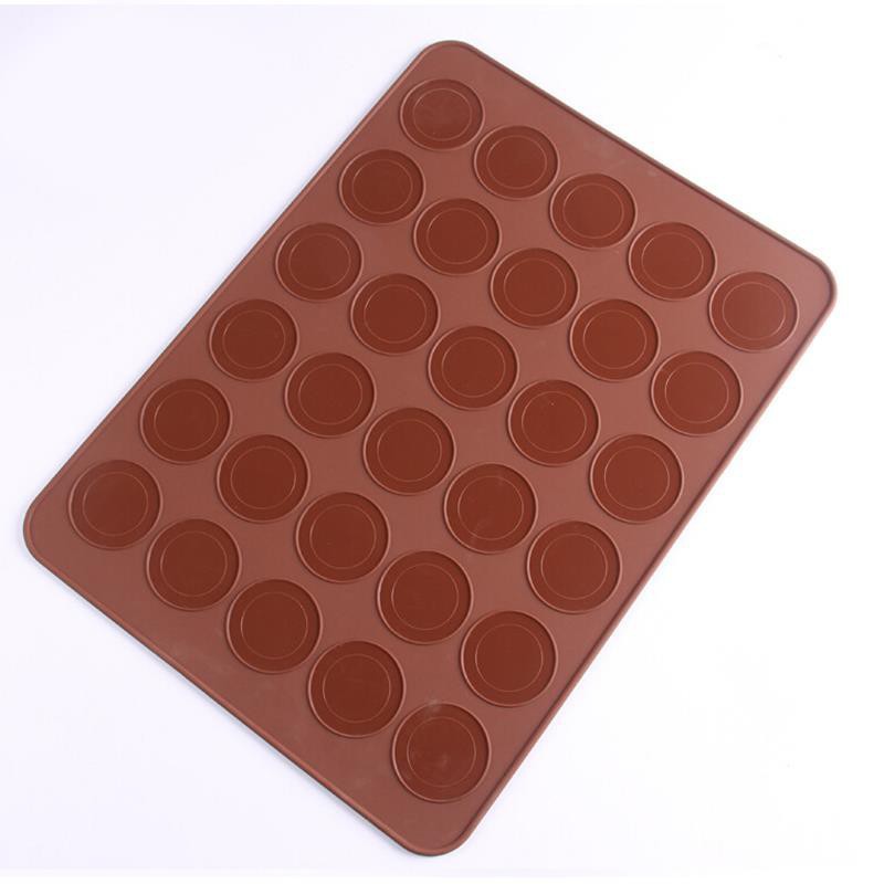 Khay Silicone 30 ô dùng nướng bánh Macaron / làm đá đa dụng