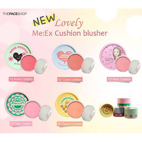 Phấn Má Hồng Dạng Nén PASTEL CUSHION BLUSHER 6g