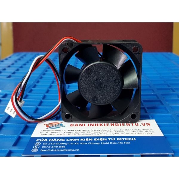 [ 1 Chiếc ] Quạt NMB 2410ML-04W-B76 12V 0.58A 60*60*25MM