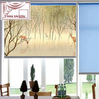 Rèm cuốn in tranh 3D MCT-33 Cao 1m2