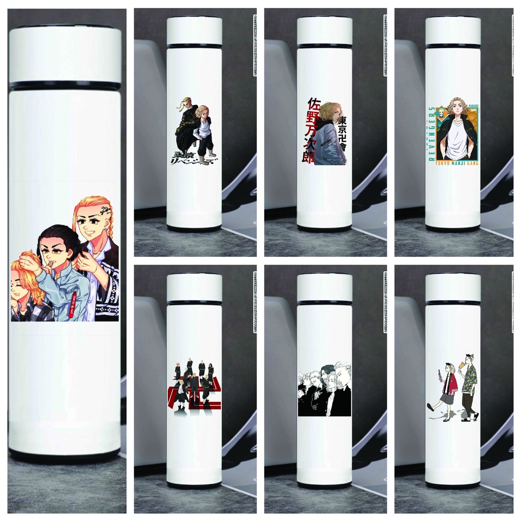 Bình giữ nhiệt đựng nước in hình TOKYO REVENGERS Kịch Trường Của Takemichi tiện lợi xinh xắn anime chibi