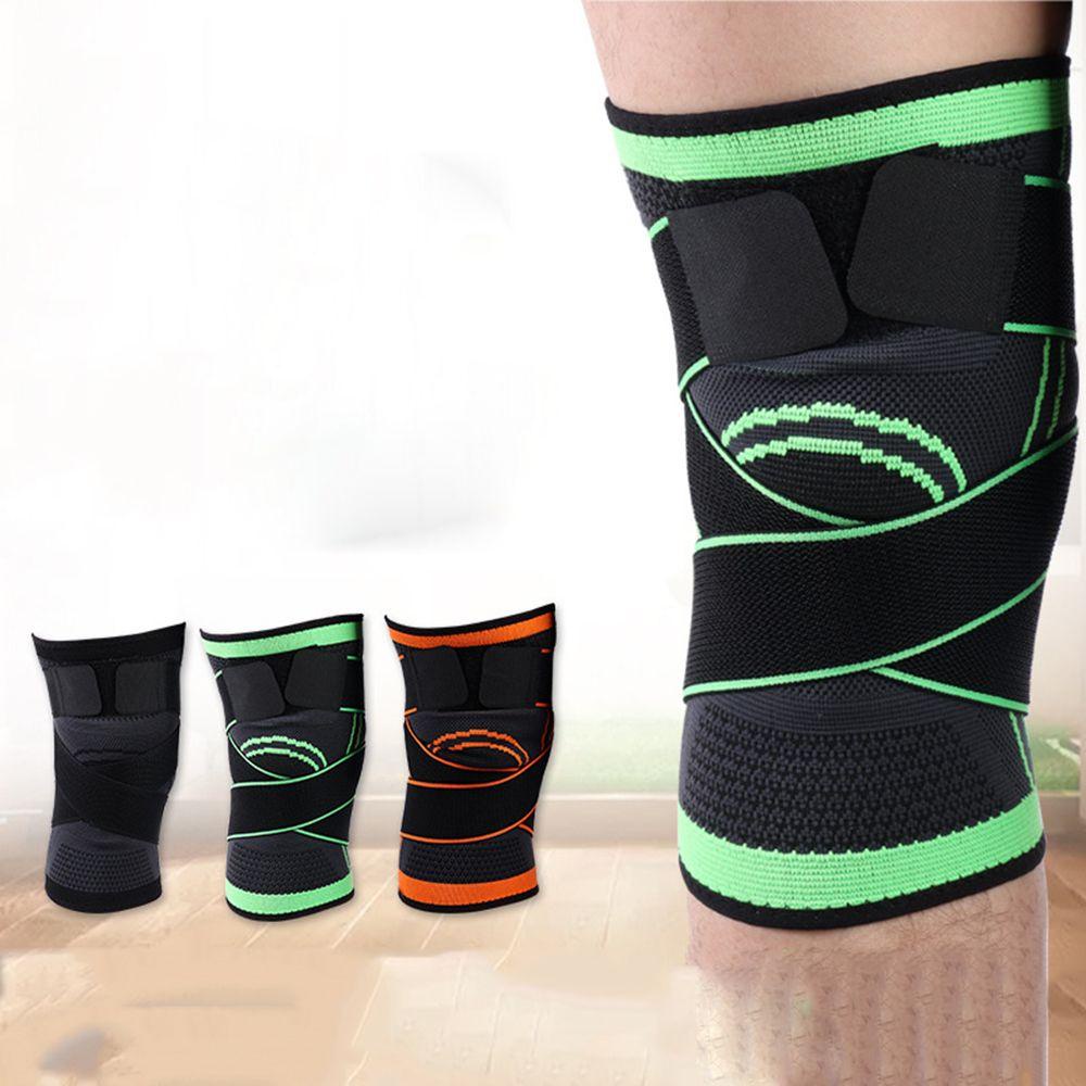 Đệm Bảo Vệ Đầu Gối Bằng Nylon Co Giãn Chống Trượt Khi Chơi Thể Thao