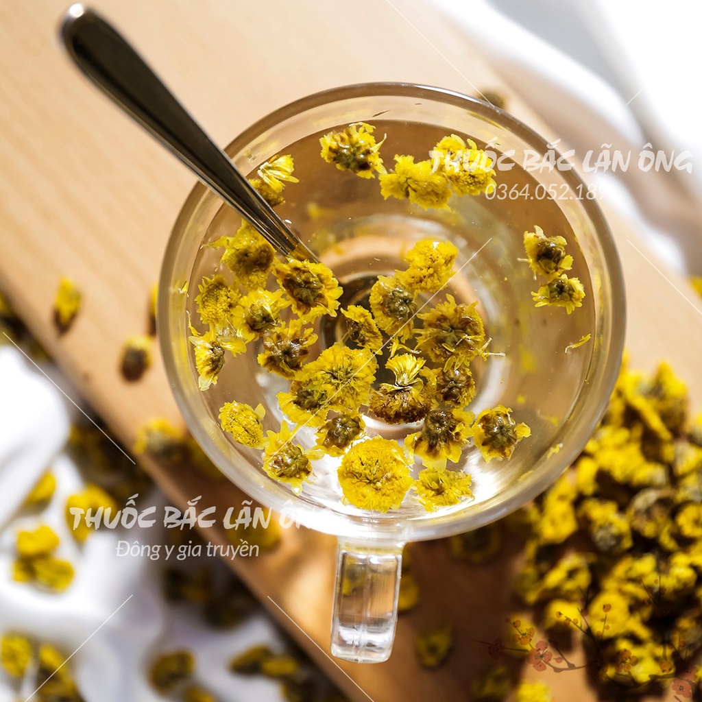 Hoa cúc chi sấy khô 100g (Trà hoa cúc vàng thanh lọc cơ thể)