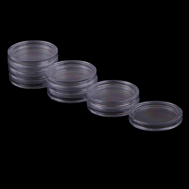 Hl 10 Hộp Nhựa Trong Suốt 32mm
