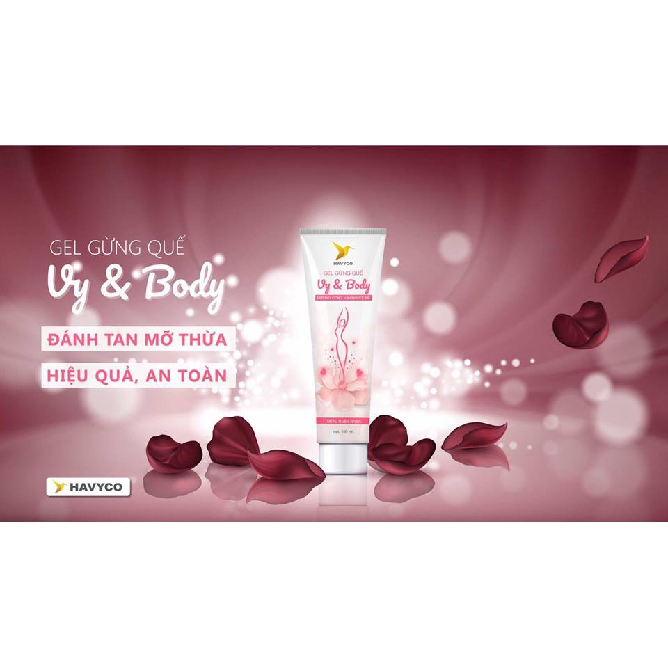 Gel Gừng Quế Vy&Body