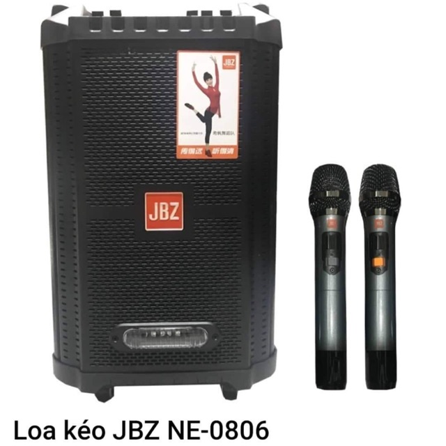 [Hot New] Loa kéo mini JBZ JB-0806, loa karaoke 2.5 tấc, công suất 300W