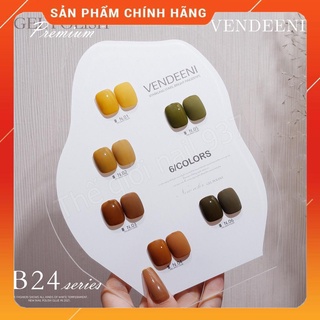 Sơn gel vendeeni chai đỏ mã b24 - 15ml - lẻ màu