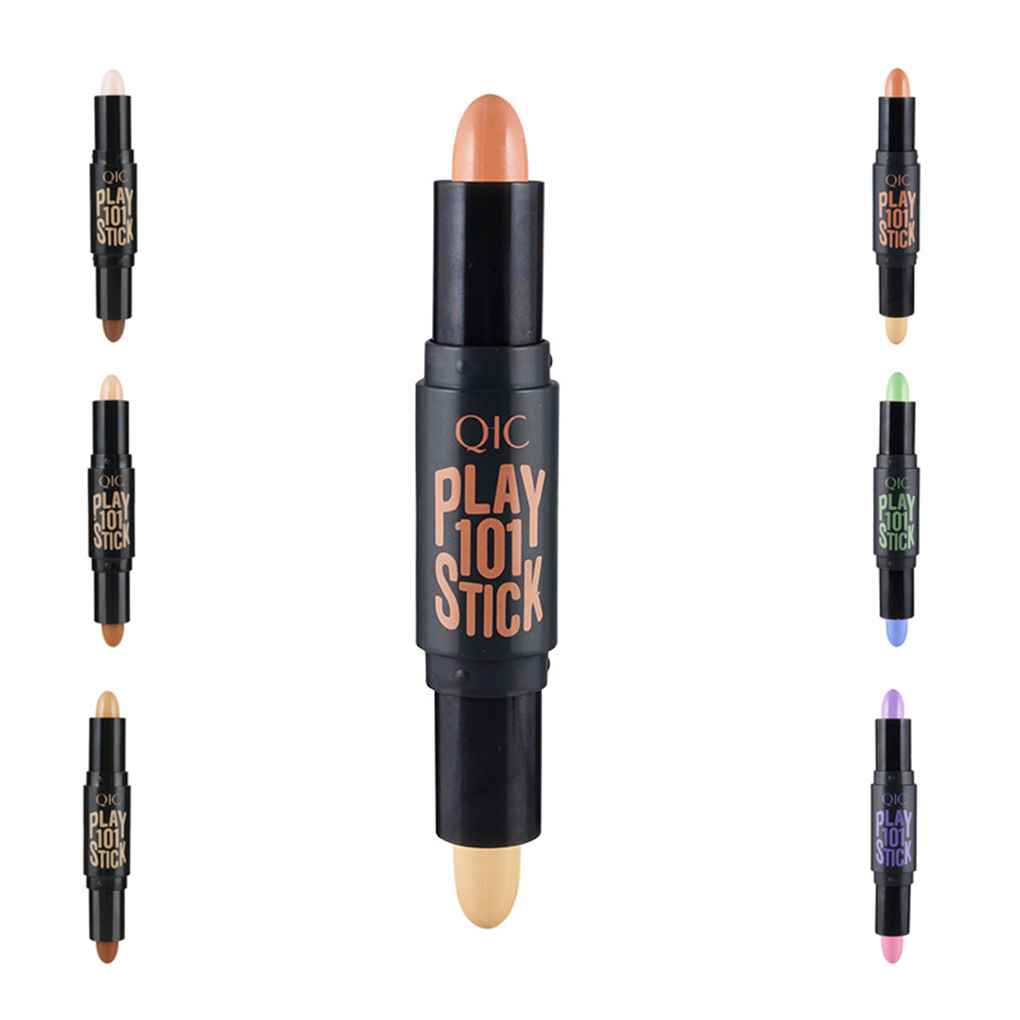 [Hàng mới về] Thỏi kem che khuyết điểm hai đầu tạo khối trang điểm cho nữ